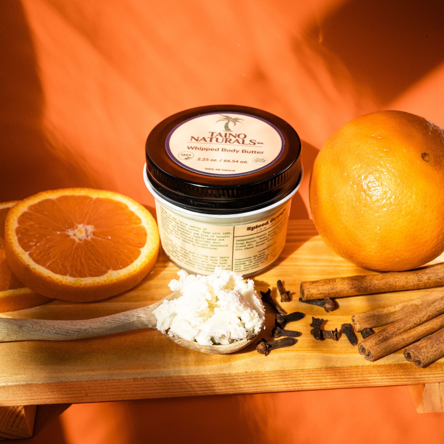 Whipped Body Butter - Spiced Orange | Shea, Mango & Cocoa Butter | 100% All-Natural