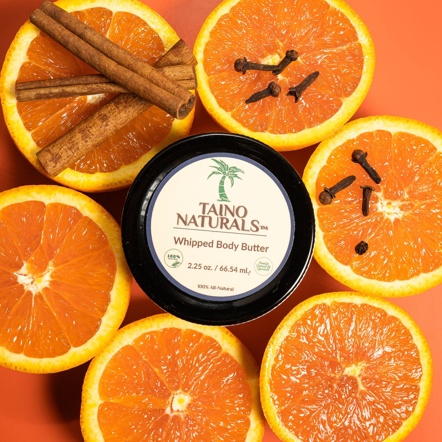 Whipped Body Butter - Spiced Orange | Shea, Mango & Cocoa Butter | 100% All-Natural
