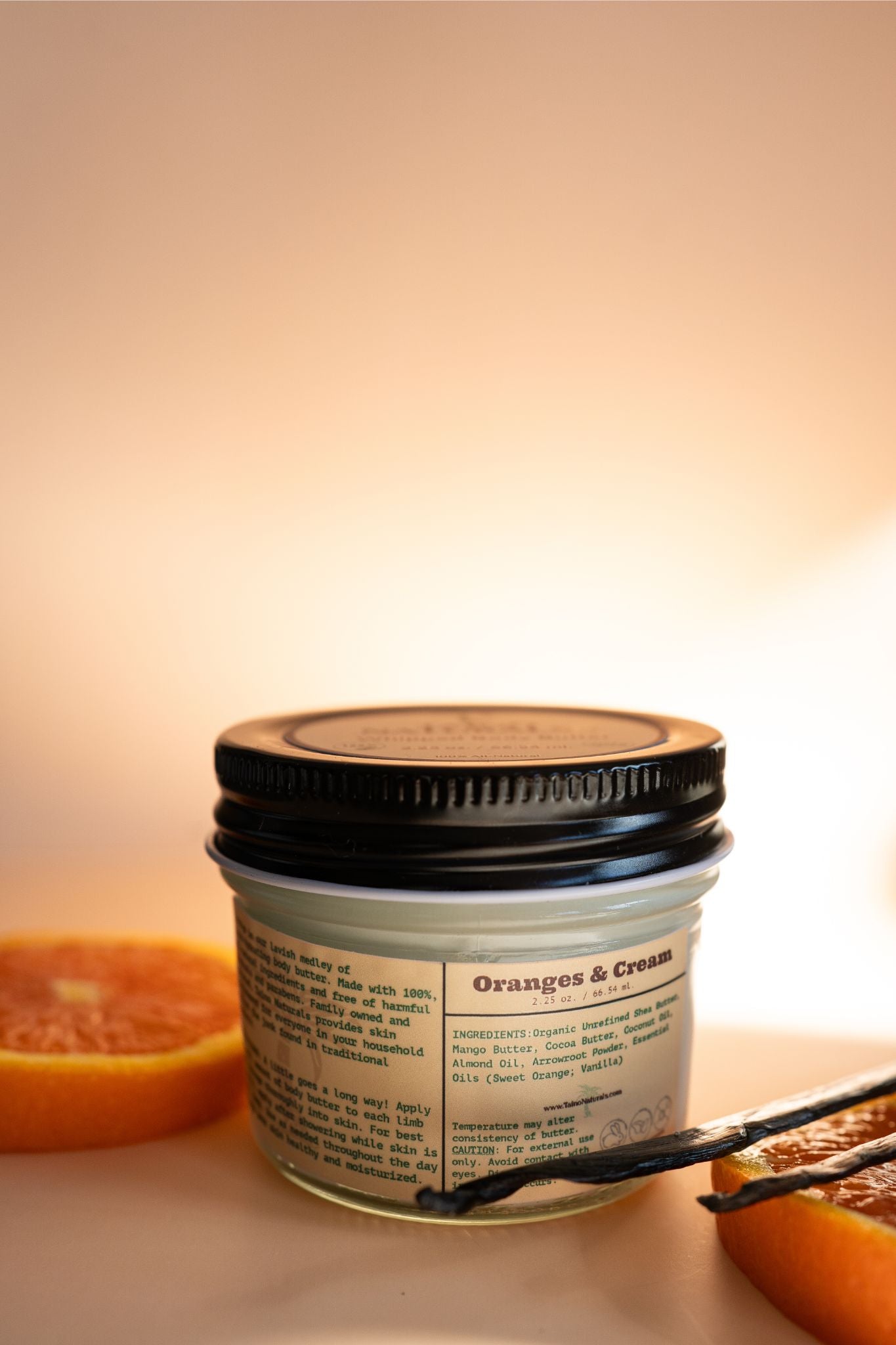 Whipped Body Butter - Oranges & Cream | Shea, Mango & Cocoa Butter | 100% All-Natural