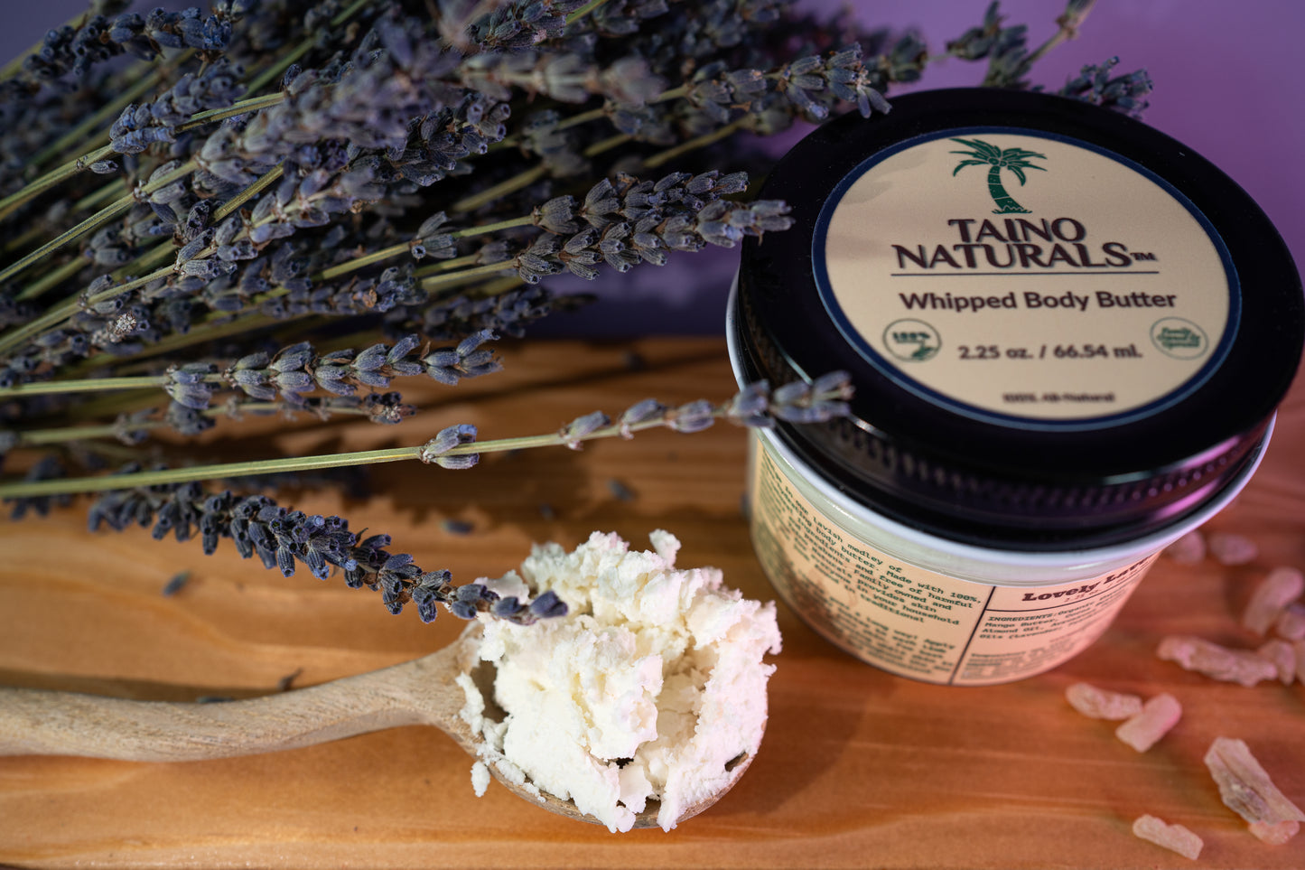 Whipped Body Butter - Lovely Lavender| Shea, Mango & Cocoa Butter | 100% All-Natural