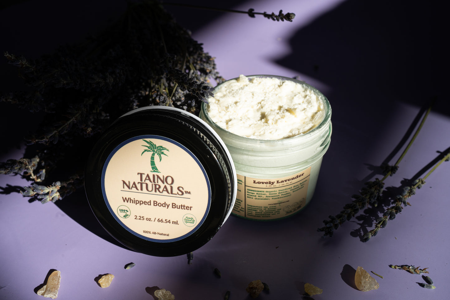 Whipped Body Butter - Lovely Lavender| Shea, Mango & Cocoa Butter | 100% All-Natural