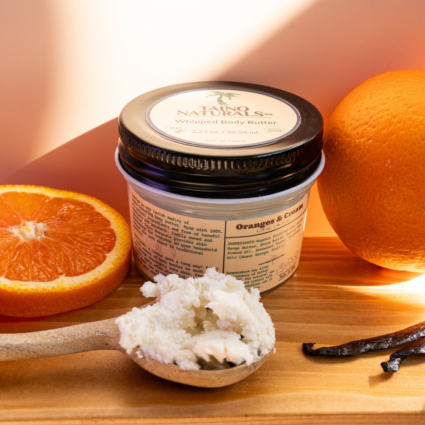 Whipped Body Butter - Oranges & Cream | Shea, Mango & Cocoa Butter | 100% All-Natural