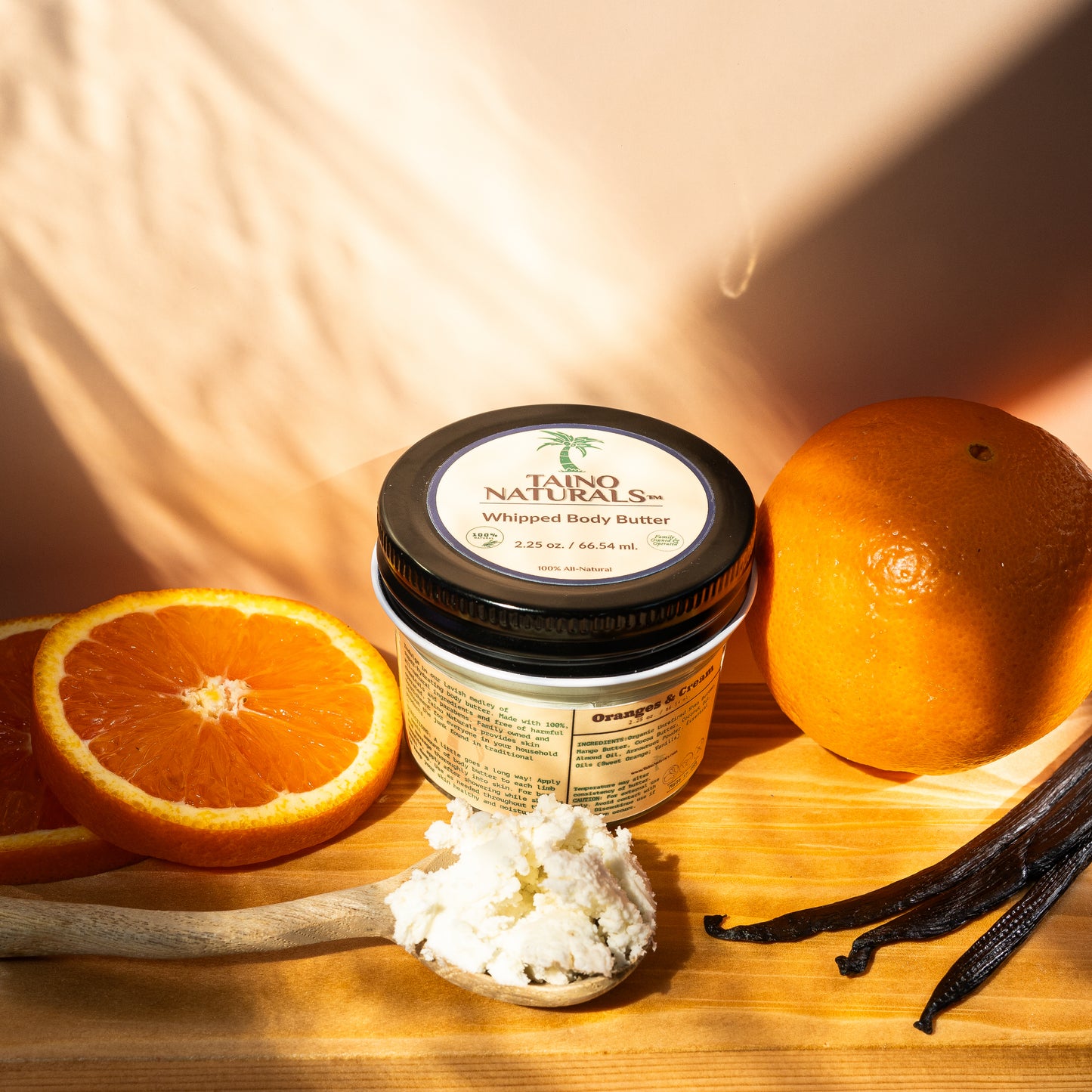 Whipped Body Butter - Oranges & Cream | Shea, Mango & Cocoa Butter | 100% All-Natural