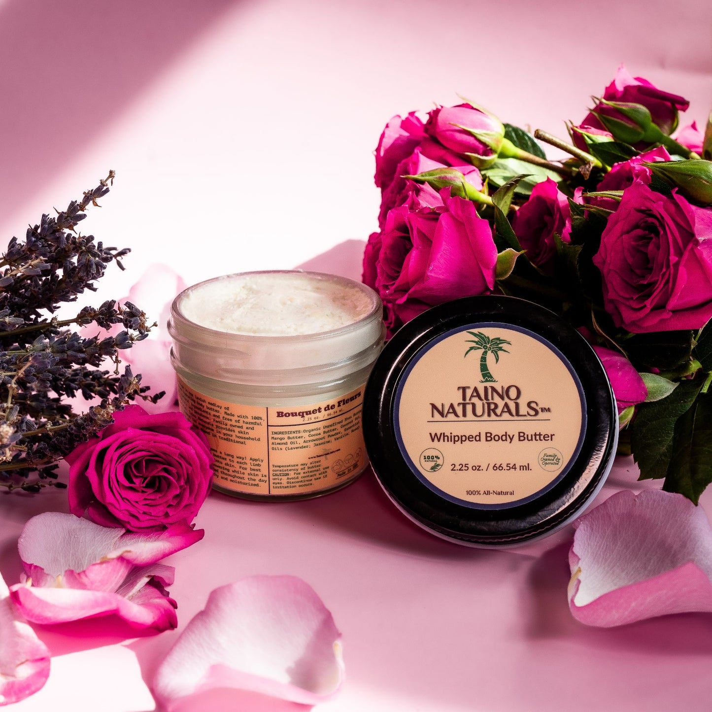 Whipped Body Butter - Bouquet de Fleurs | Shea, Mango & Cocoa Butter | 100% All-Natural