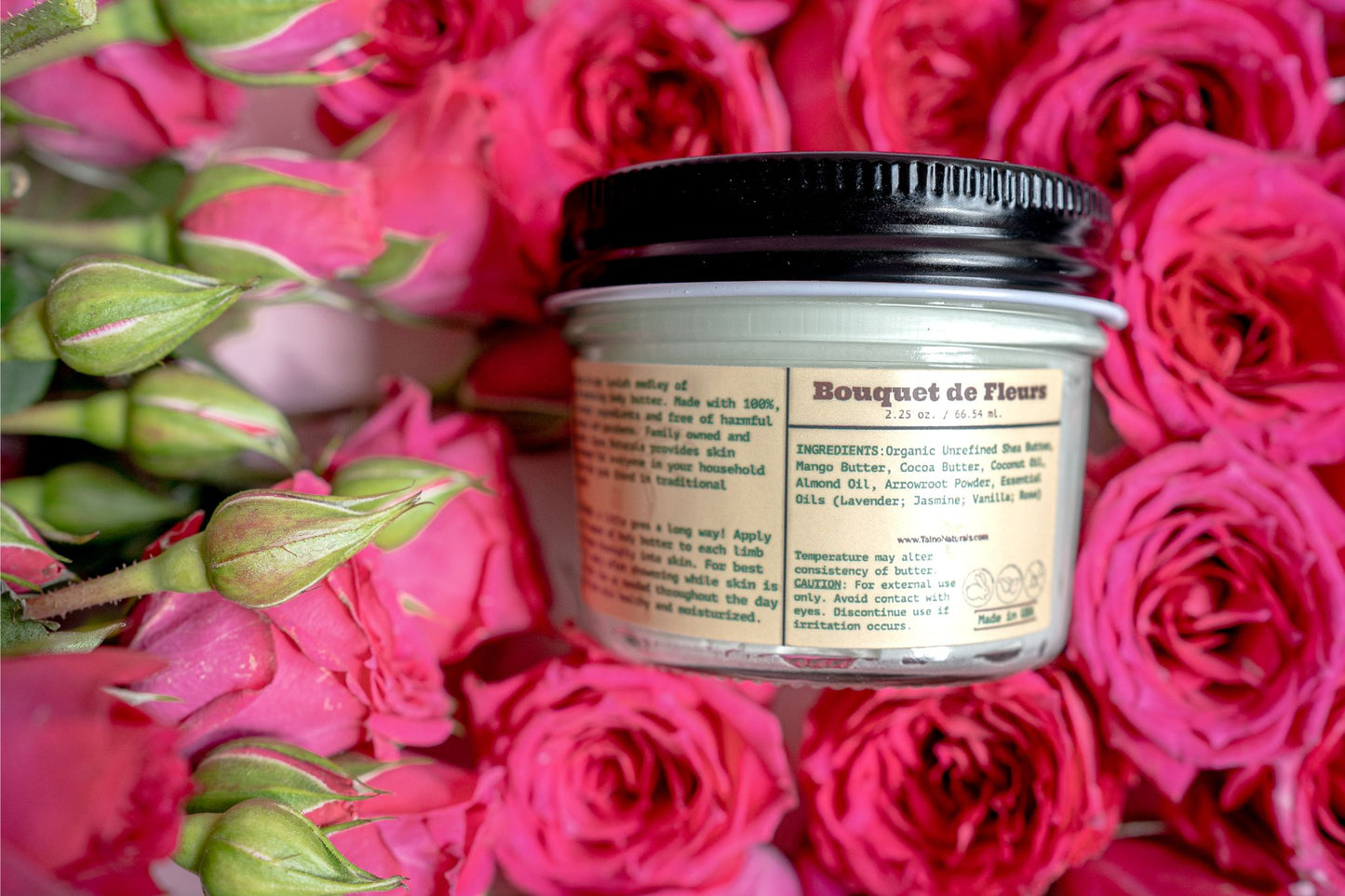 Whipped Body Butter - Bouquet de Fleurs | Shea, Mango & Cocoa Butter | 100% All-Natural
