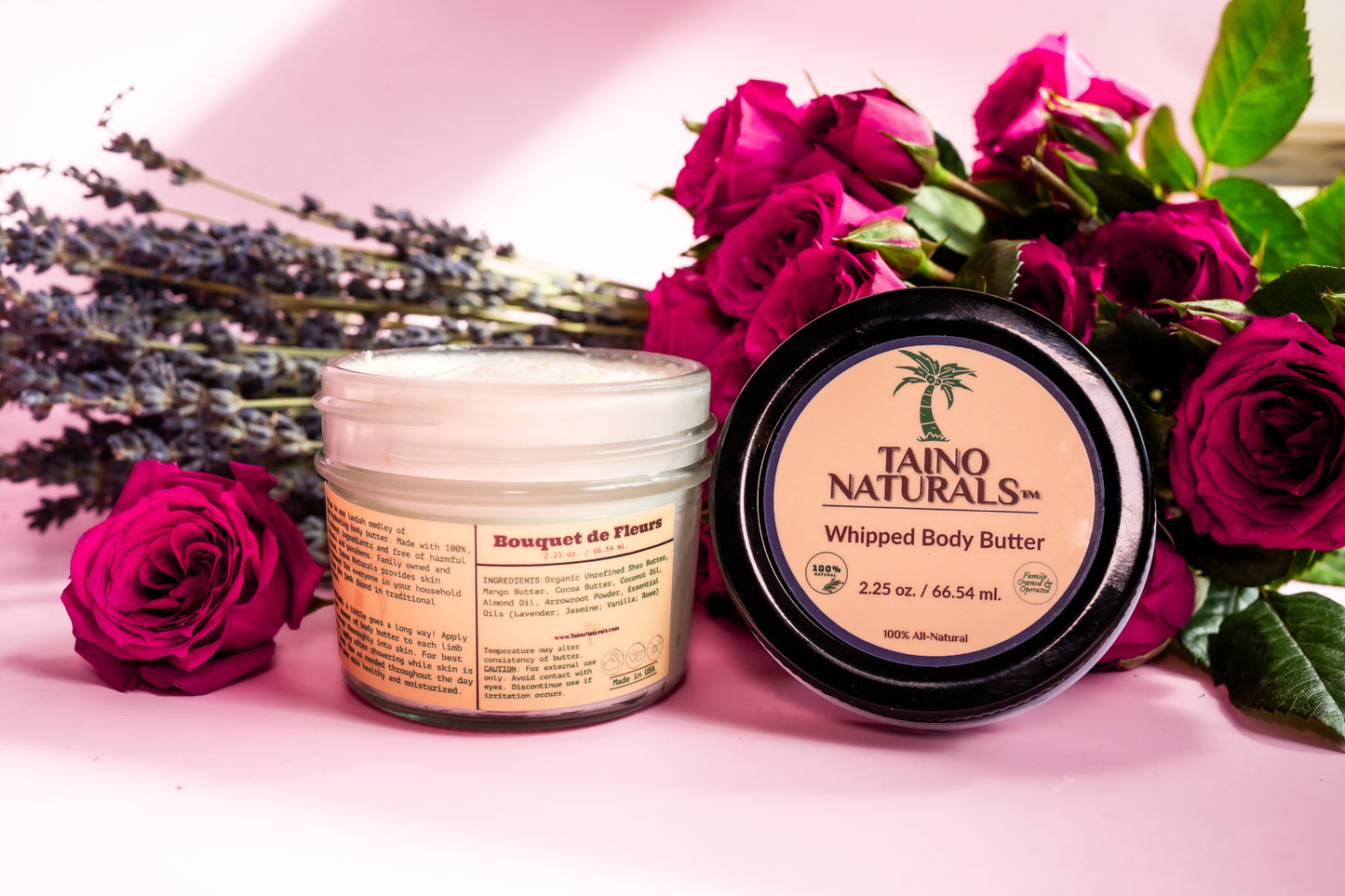 Whipped Body Butter - Bouquet de Fleurs | Shea, Mango & Cocoa Butter | 100% All-Natural